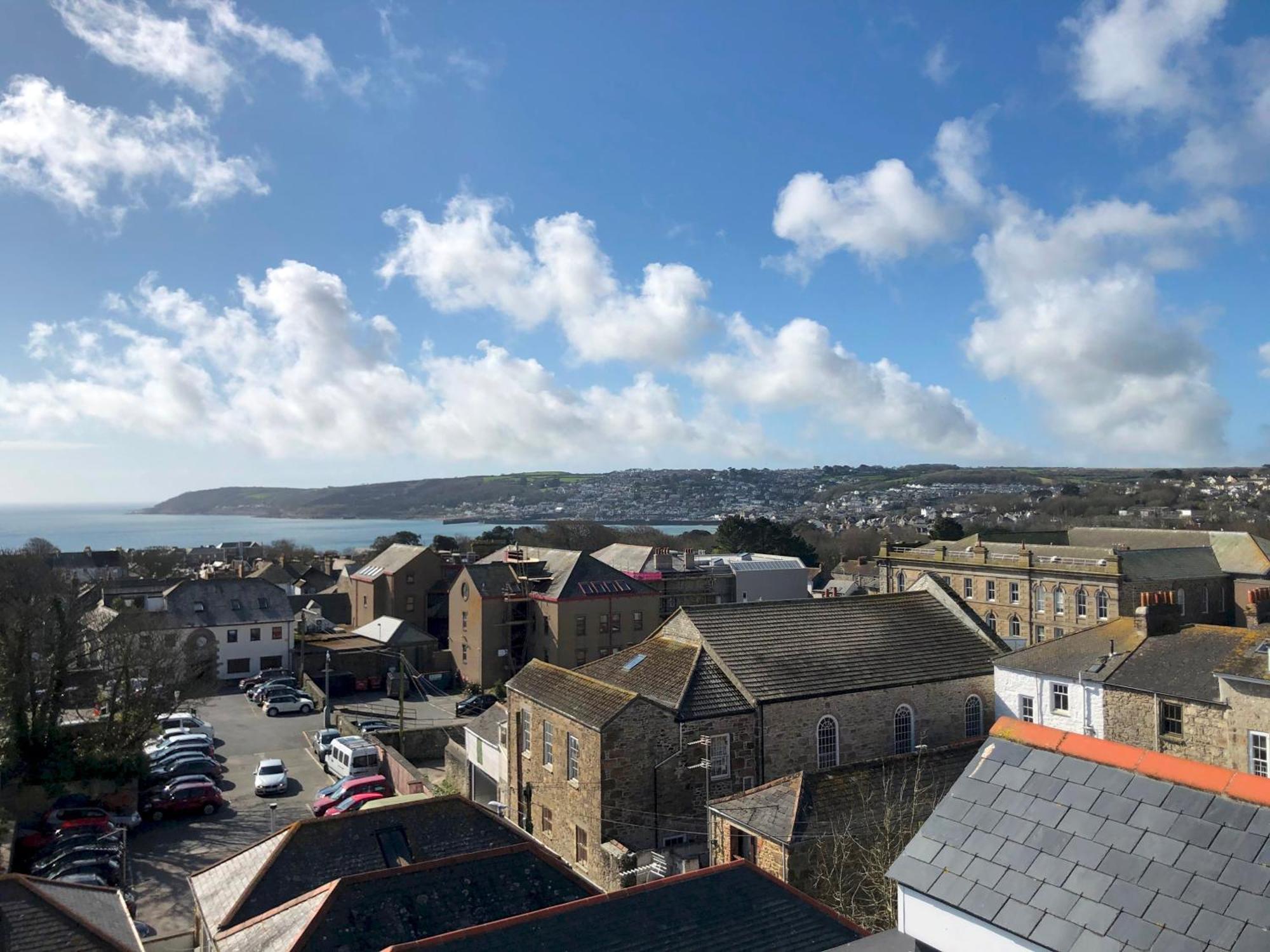 Appartamento Stunning Penthouse In Penzance "Amazing Sea Views" Esterno foto